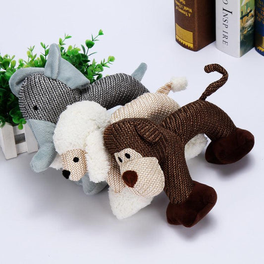 Whistle Pals: Interactive Plush Dog Toys For Biting Fun-0